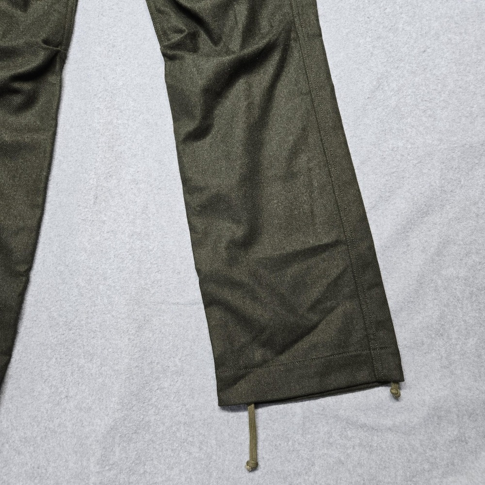 Apolis Pants Mens 34x32 Green Cargo Tweed Global Citizen Drawstring‎ Pockets - Picture 4 of 15